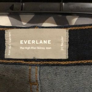 Size 26 jeans dark blue high-rise excellent condition